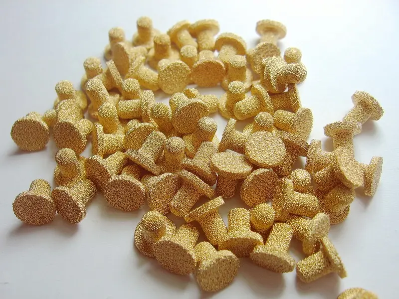 BRONZE FILTER CARTRIDGE 3.35X6.35X6.2 30MICRON  - View 2