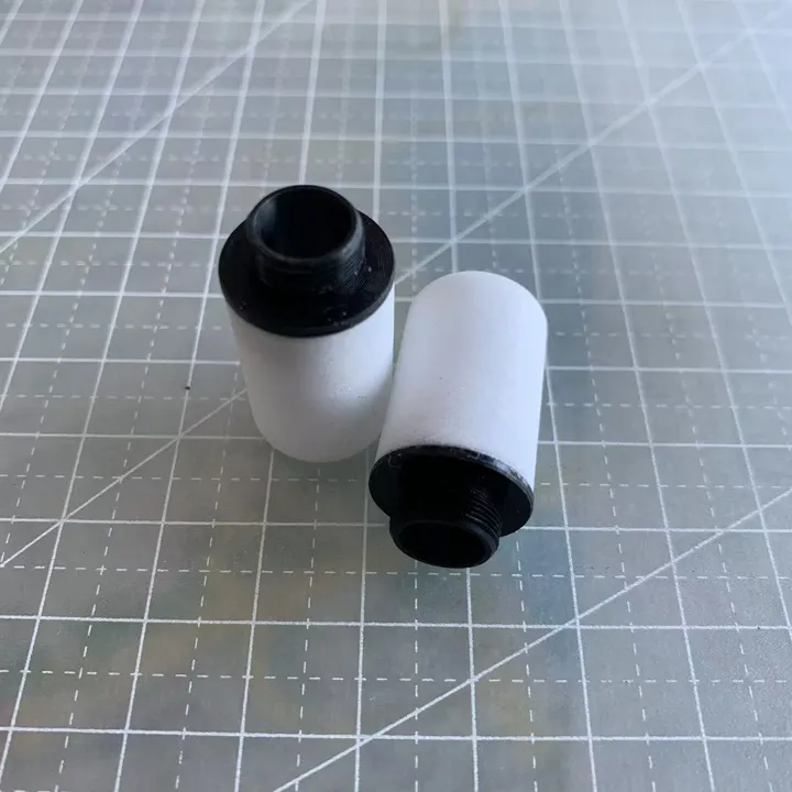 Polyethylene Silencer – Custom Dimensions mm, 5 Micron Ratin filter products - SINTERED PE SILENCER M5X0.8 5.96L22 5MICRON