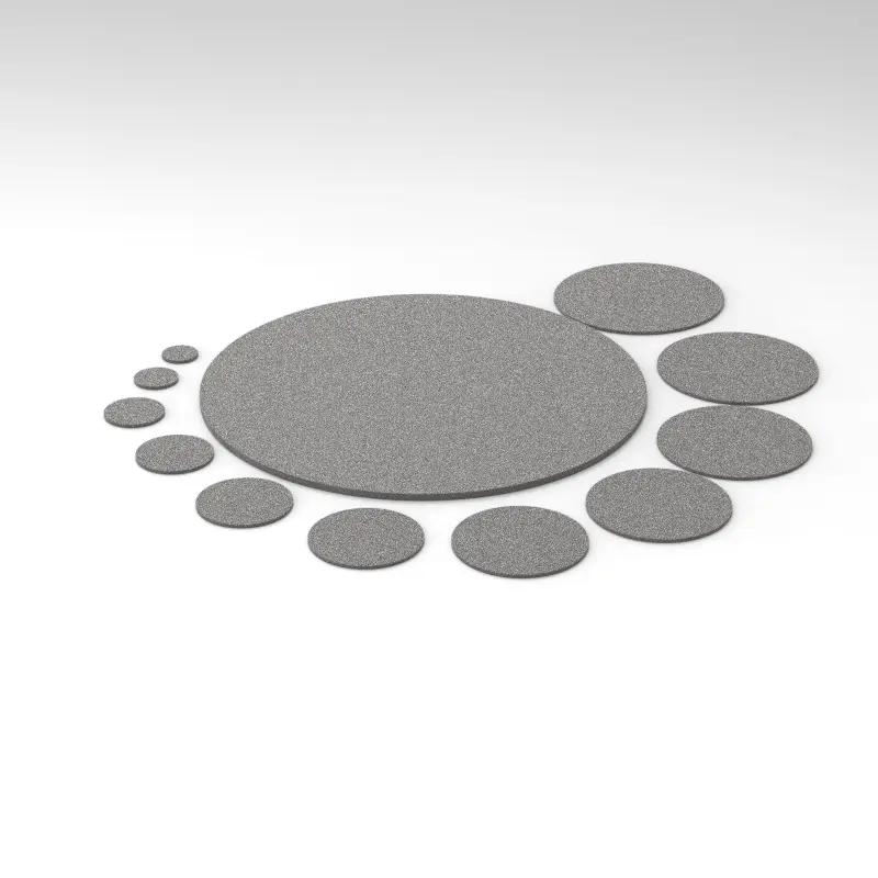 DISC FILTRE ACIER 10.5X3.8 60MICRON