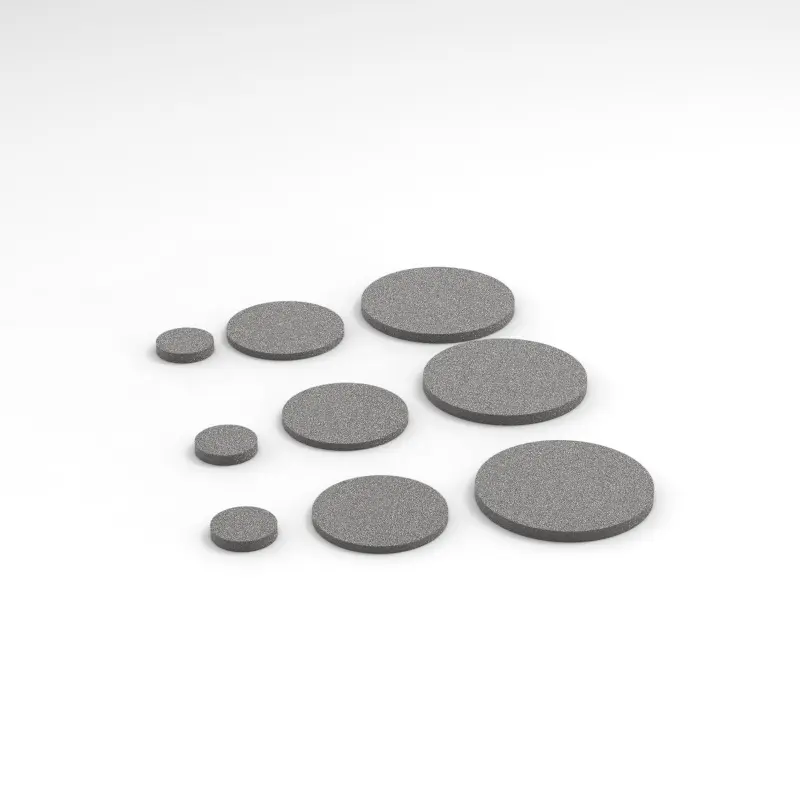  sintered 316L filter - STEEL FILTER DISC 16X6.7 20MICRON