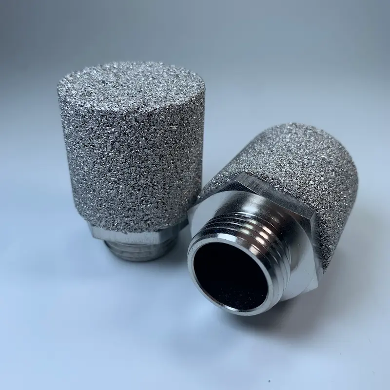  SS filter for aggressive media - SINTERED STAINLESS STEEL FILTER CARTRIDGE 9.5X19X65 50MICRON