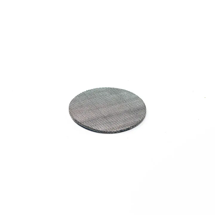  malla filtrante de acero inoxidable - DISCO FILTRANTE DE ALAMBRE SINTERIZADO 12,6X1,6 40MICRAS, Tamaño: 12.6